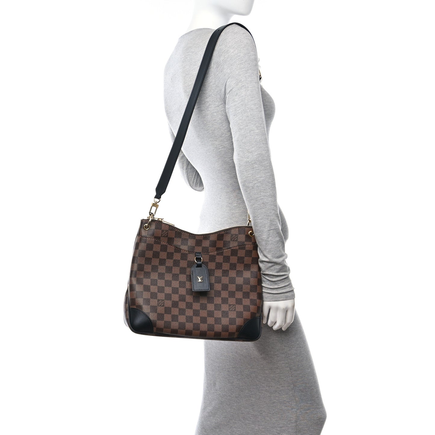 Damier Ebene Odeon MM Black
