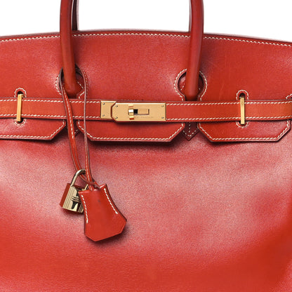 Hermes Box Birkin 35 Brique 8 of 15
