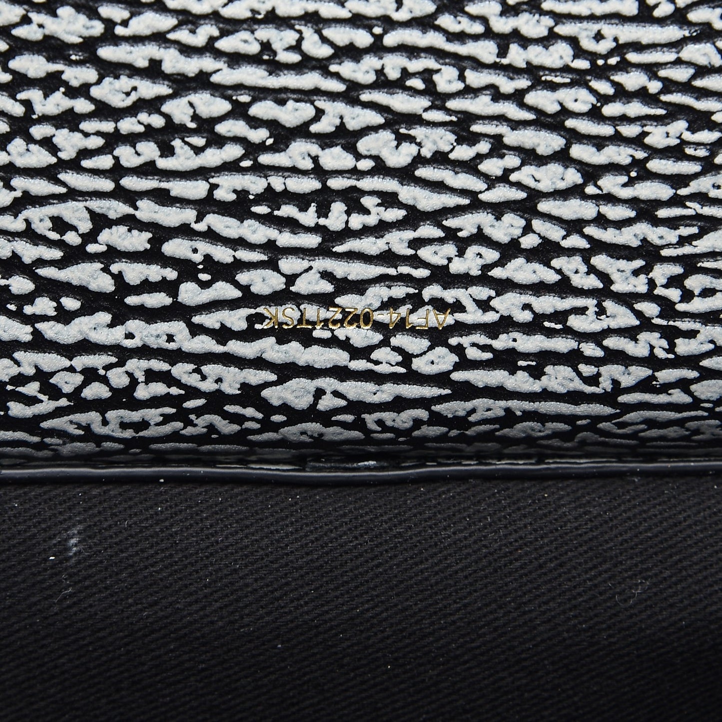 3.1 Textured Calfskin Large Pashli Satchel Black Cream