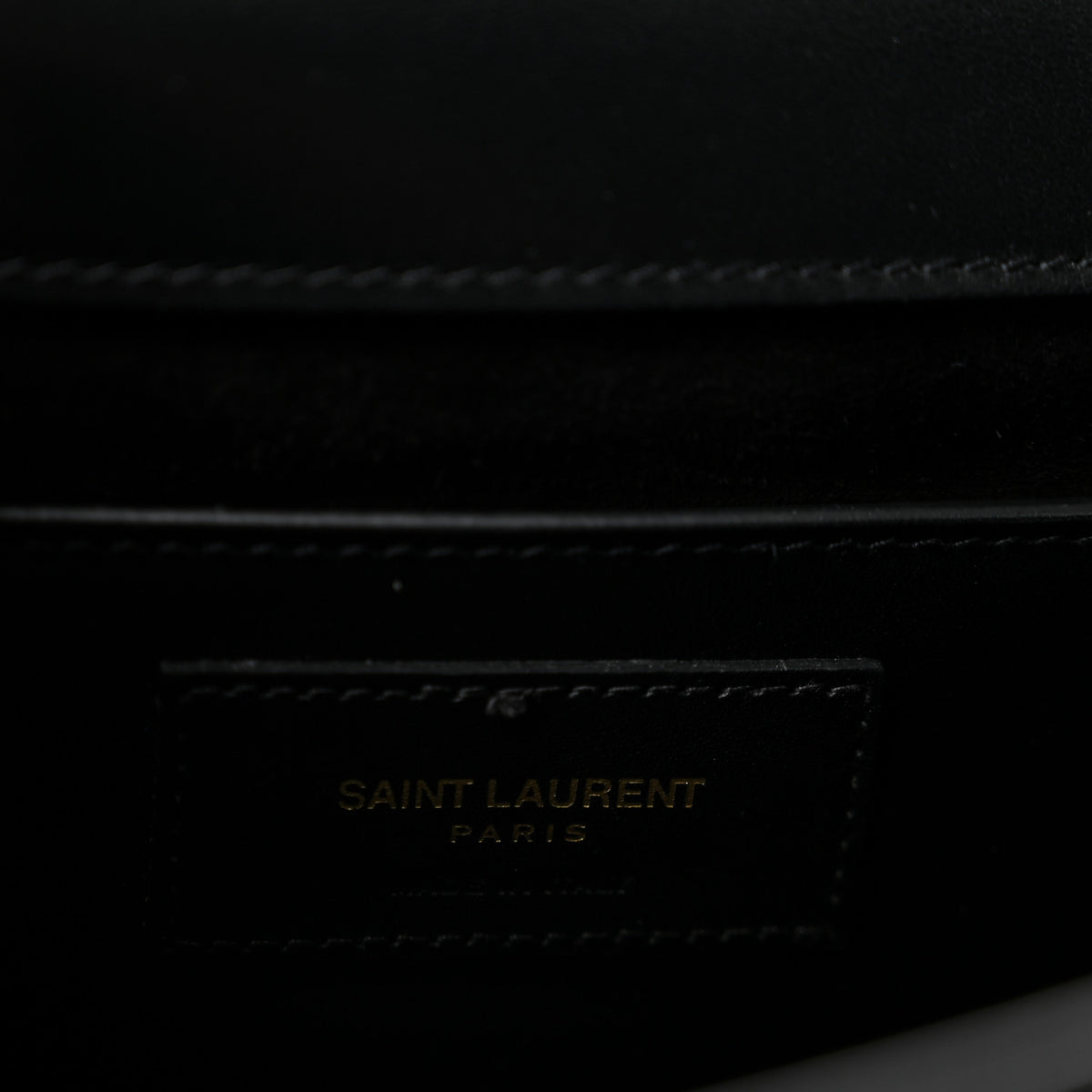 Calfskin Classic Monogram Tassel Clutch Black