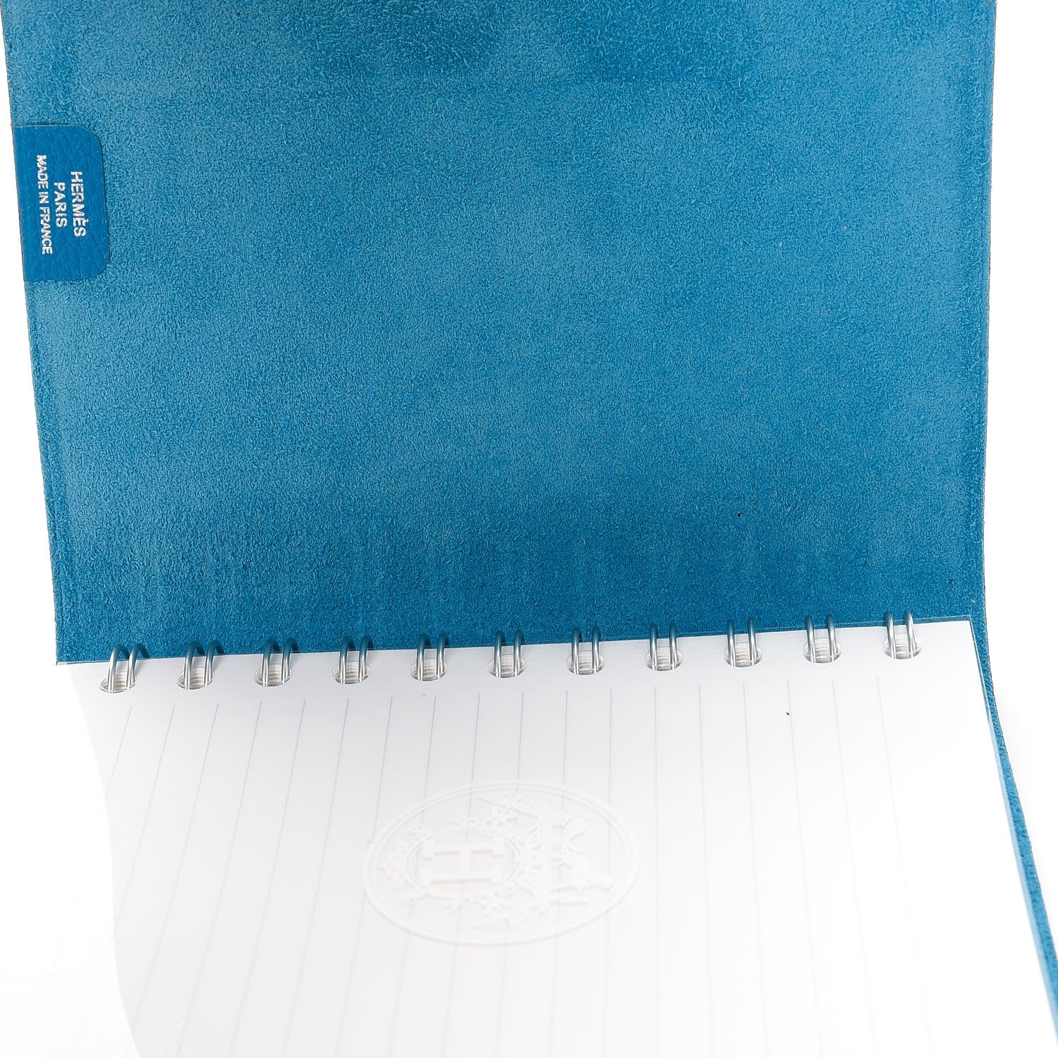 Hermes Togo Ulysse PM Notebook Cover Bleu Zanzibar 8 of 8