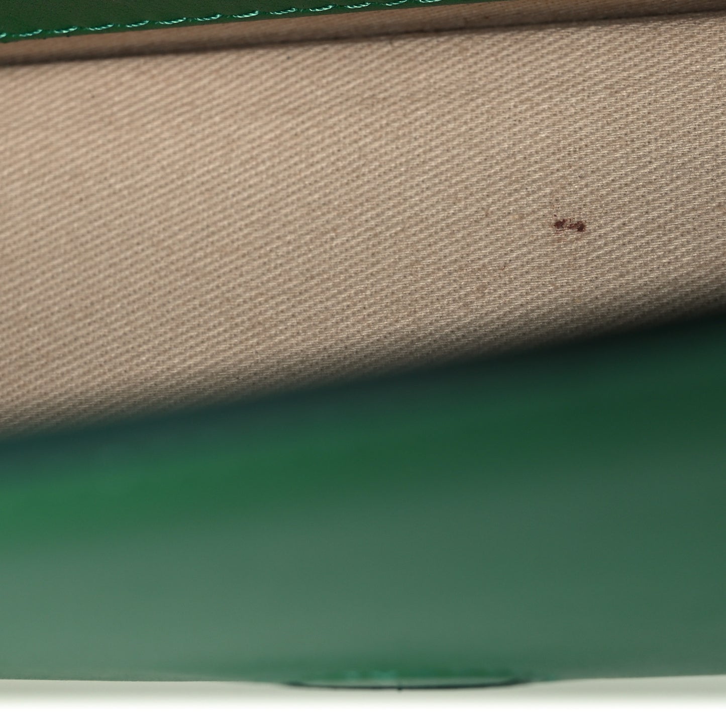 Smooth Calfskin Le Grand Bambino Green