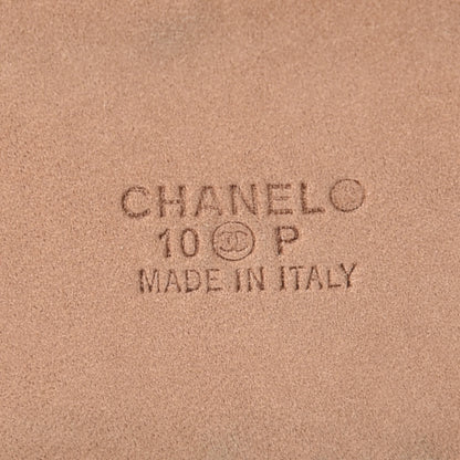 Chanel Aged Calfskin Quilted Reissue Belt 75 30 Black 6 of 10