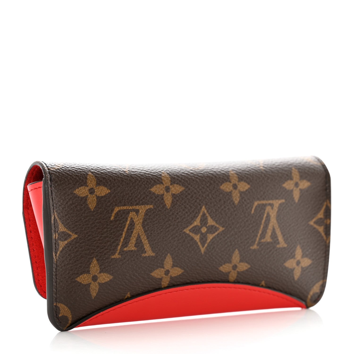 Louis Vuitton Monogram Woody Sunglass Case Rouge 3 of 8