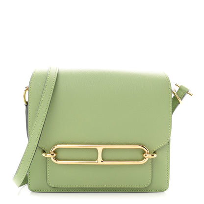 Hermes Evercolor Mini Sac Roulis Vert Criquet 1 of 11