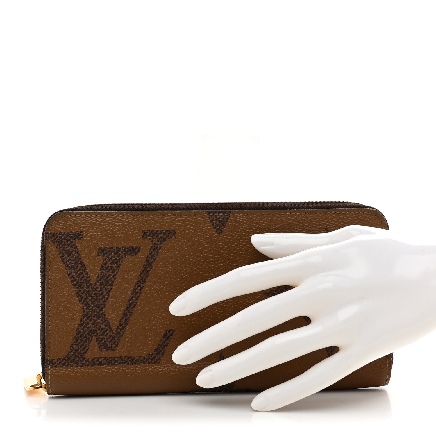 Louis Vuitton Reverse Monogram Giant Zippy Wallet 2 of 8