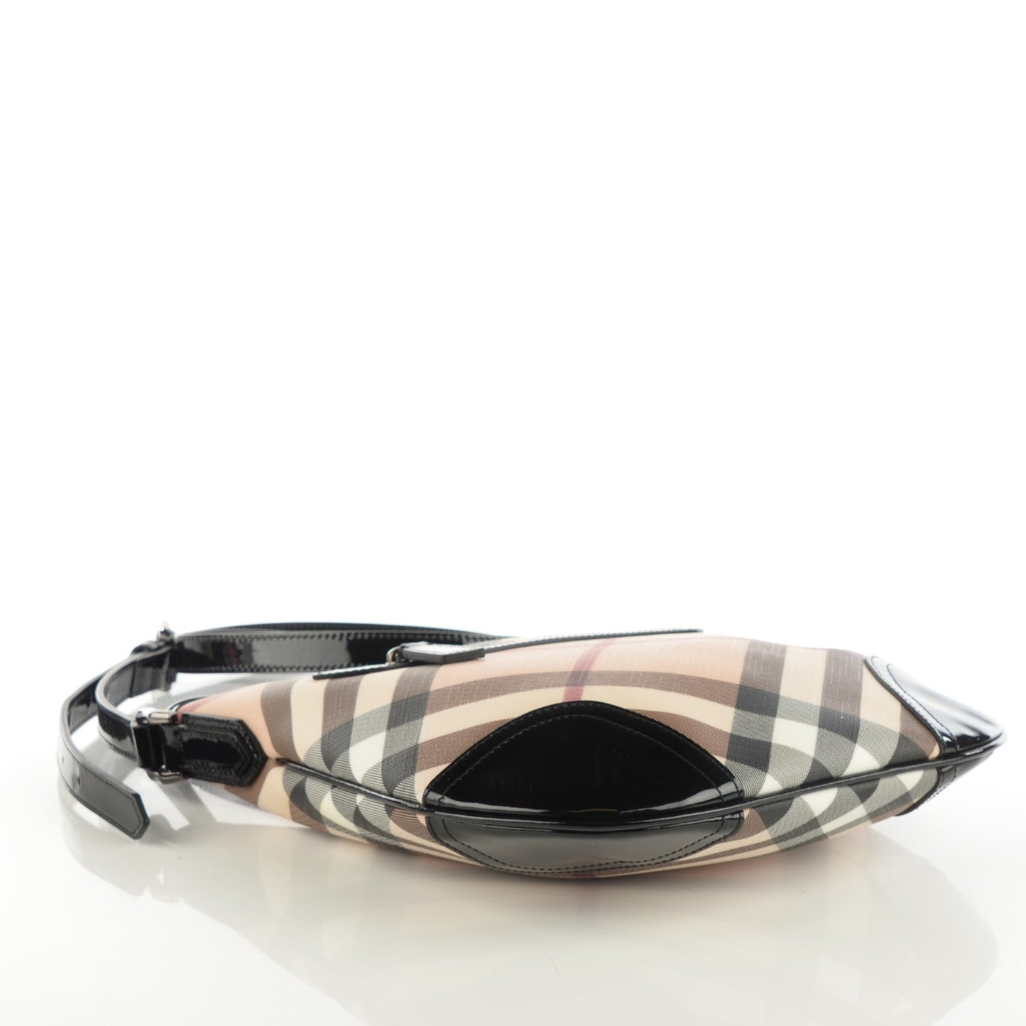 Supernova Check Small Dryden Crossbody Bag Black