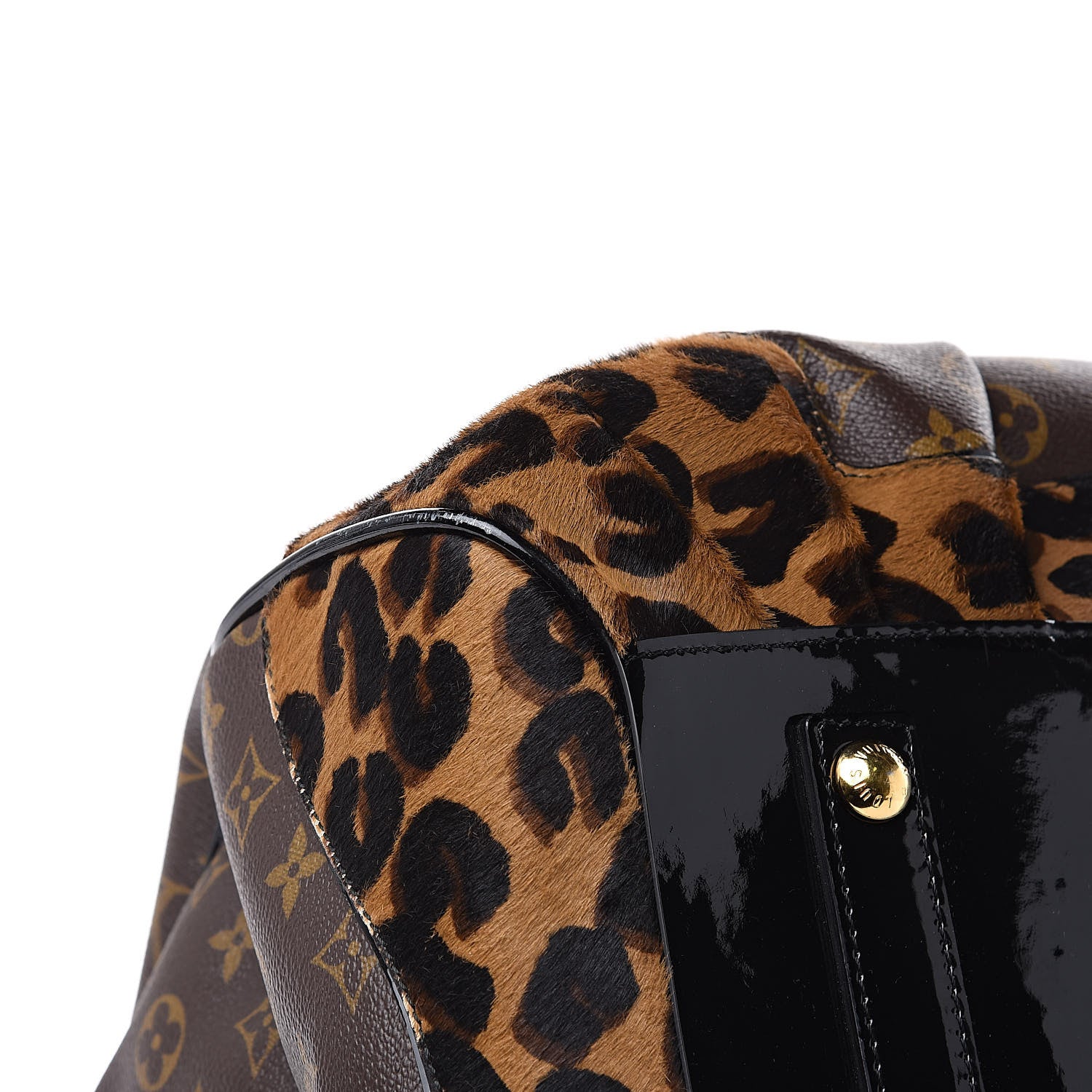 Louis Vuitton Monogram Leopard Stephen Bag 8 of 15