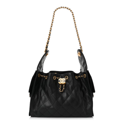 Chanel Caviar Quilted Small Chanel 25 Handbag Black 1 of 10
