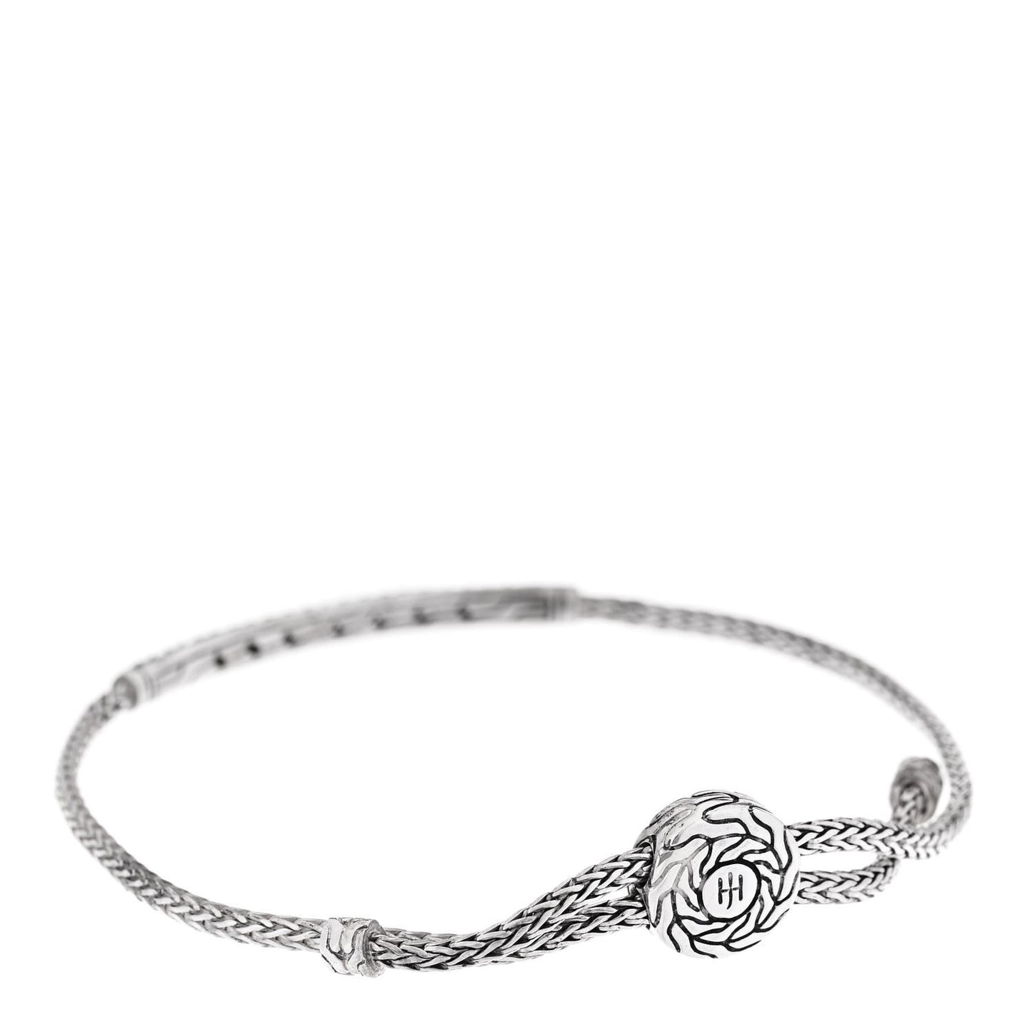 Sterling Silver Emerald Classic Chain Pull Through Station Bracelet