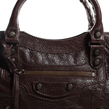 Balenciaga Agneau Mini City Cigare Fonce 6 of 11