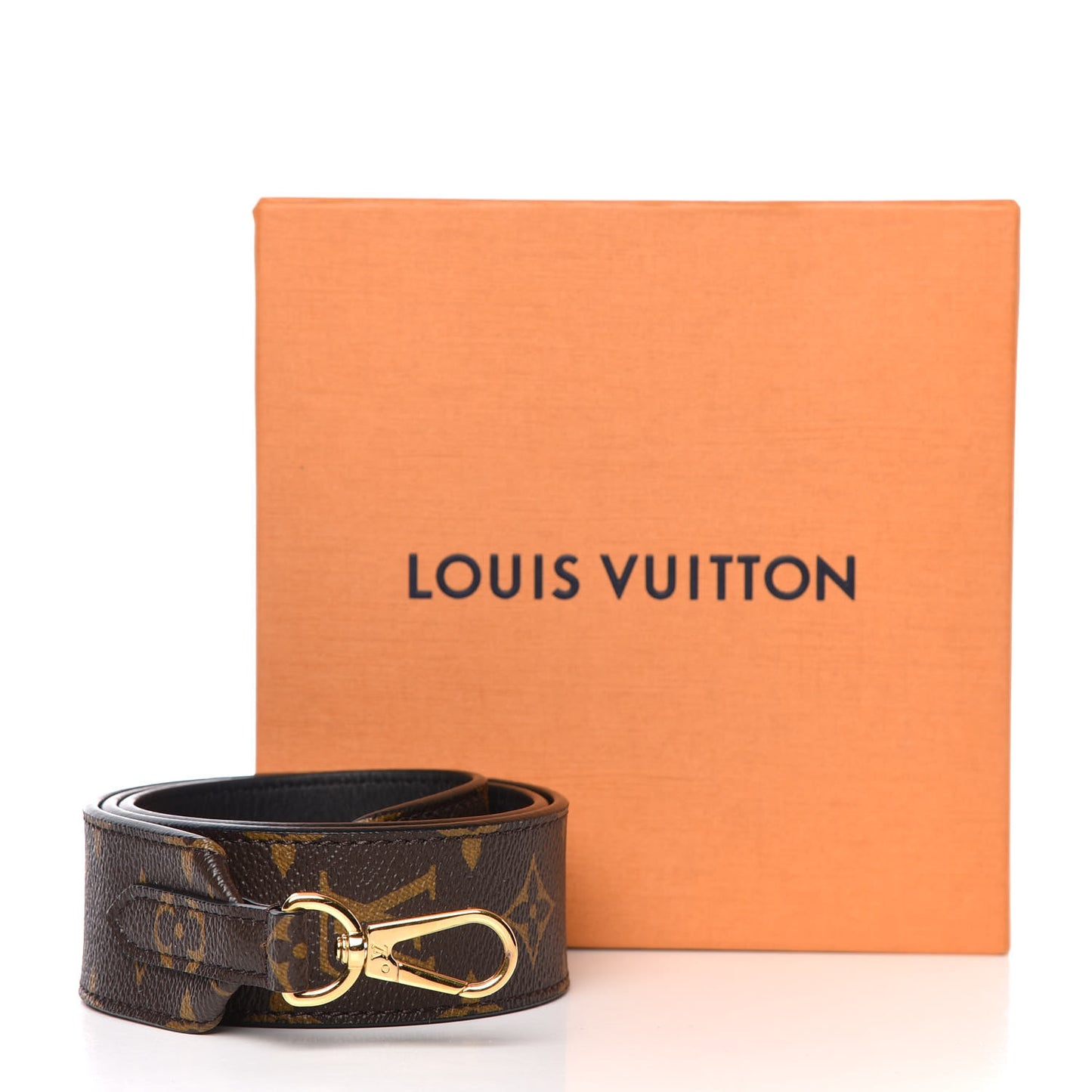 Monogram Bandouliere Shoulder Strap Black