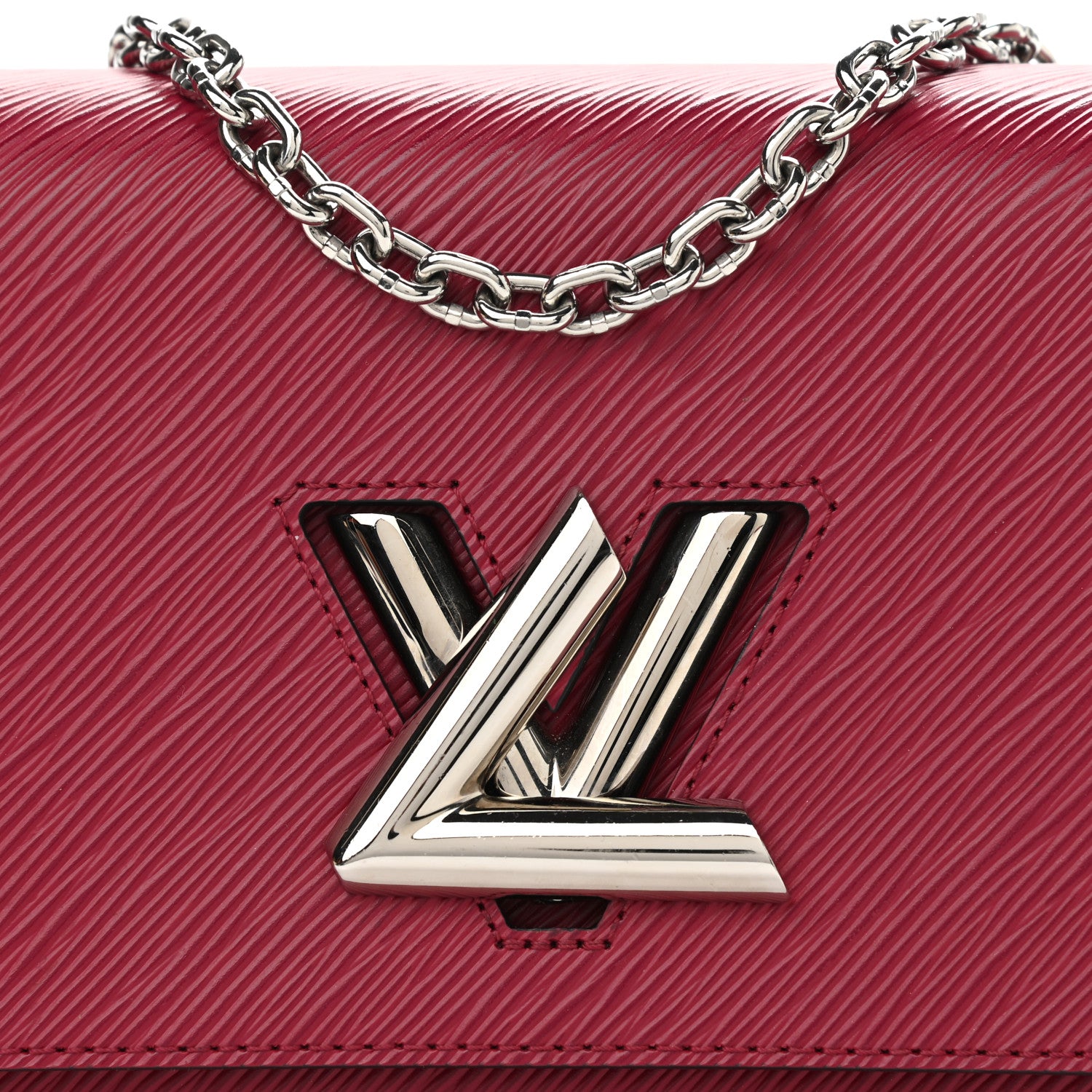 Louis Vuitton Epi Twist Shoulder Bag MM Fuchsia 8 of 11