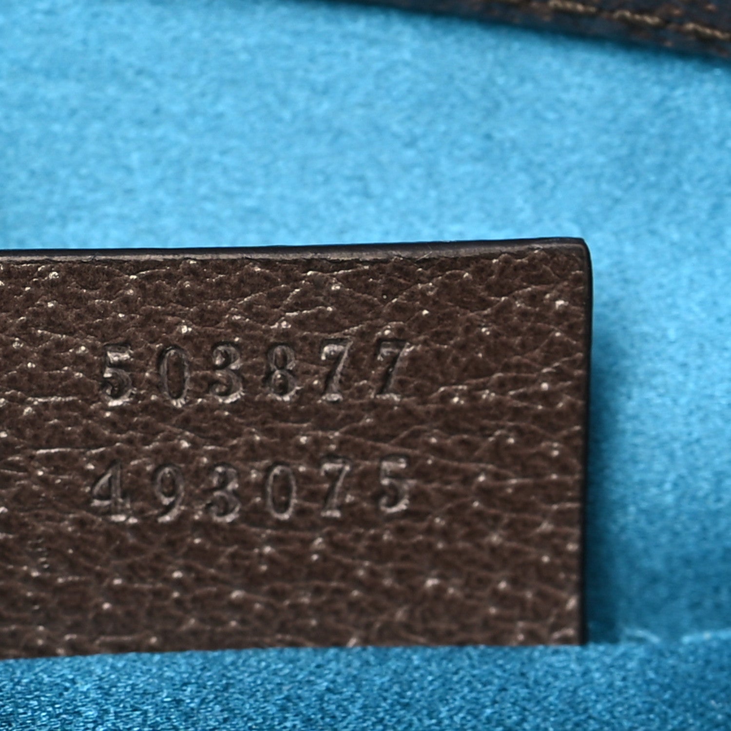 Gucci GG Supreme Monogram Web Small Ophidia Chain Shoulder Bag Brown 7 of 9