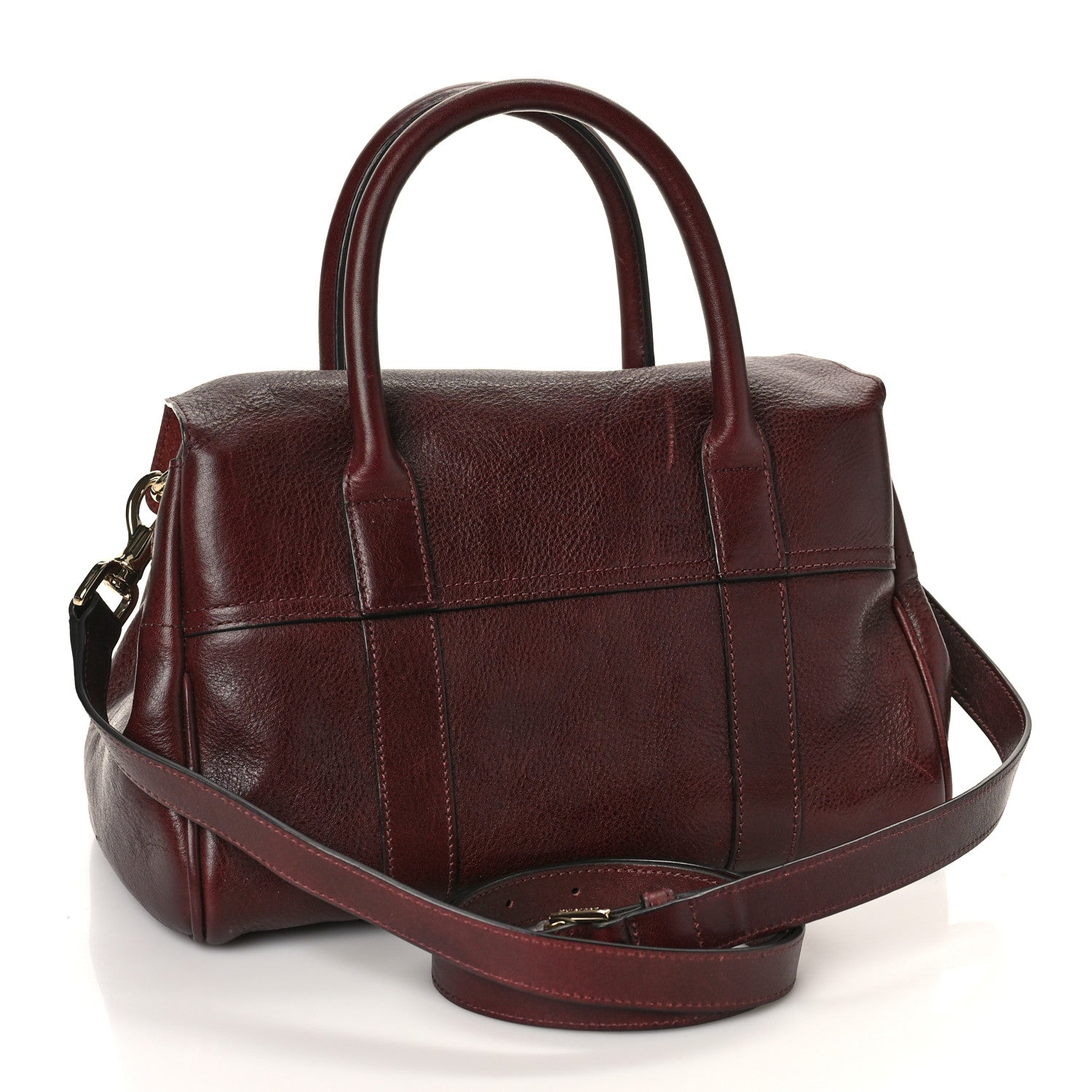 Mulberry Soft Grain Calfskin Small Bayswater Oxblood 2 of 9
