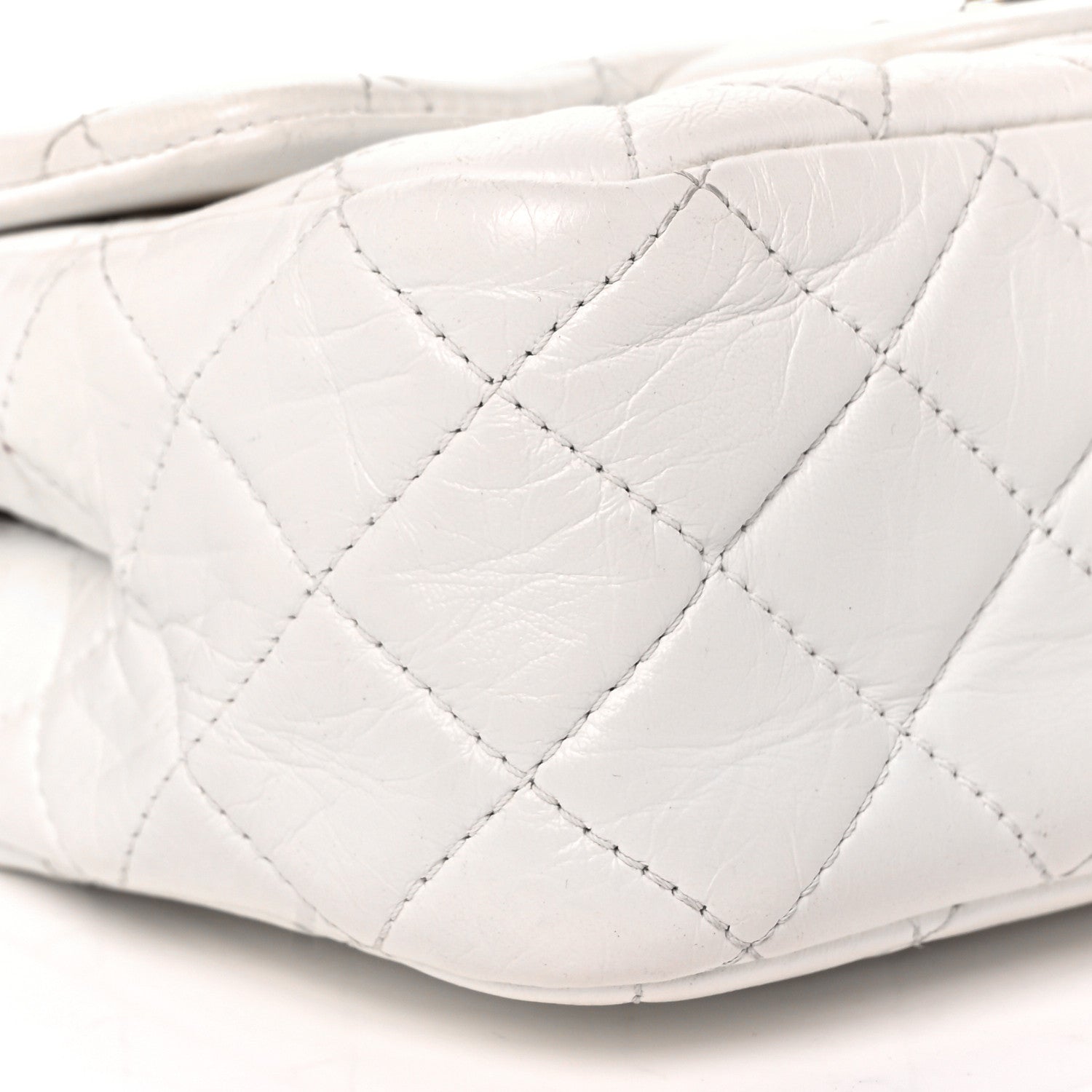 Chanel Lambskin Quilted Mini Pearl Crush Flap White 8 of 10