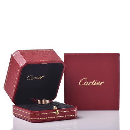 Cartier 18K Pink Gold 5.5mm LOVE Ring 50 5.25 5 of 5