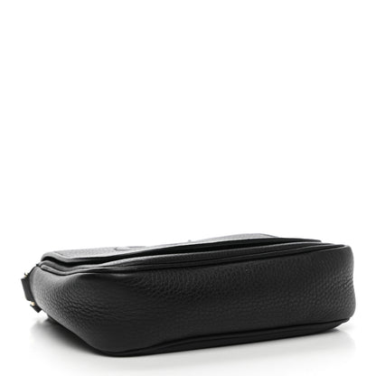 Gucci Pebbled Calfskin Small Soho Flap Crossbody Black 4 of 10