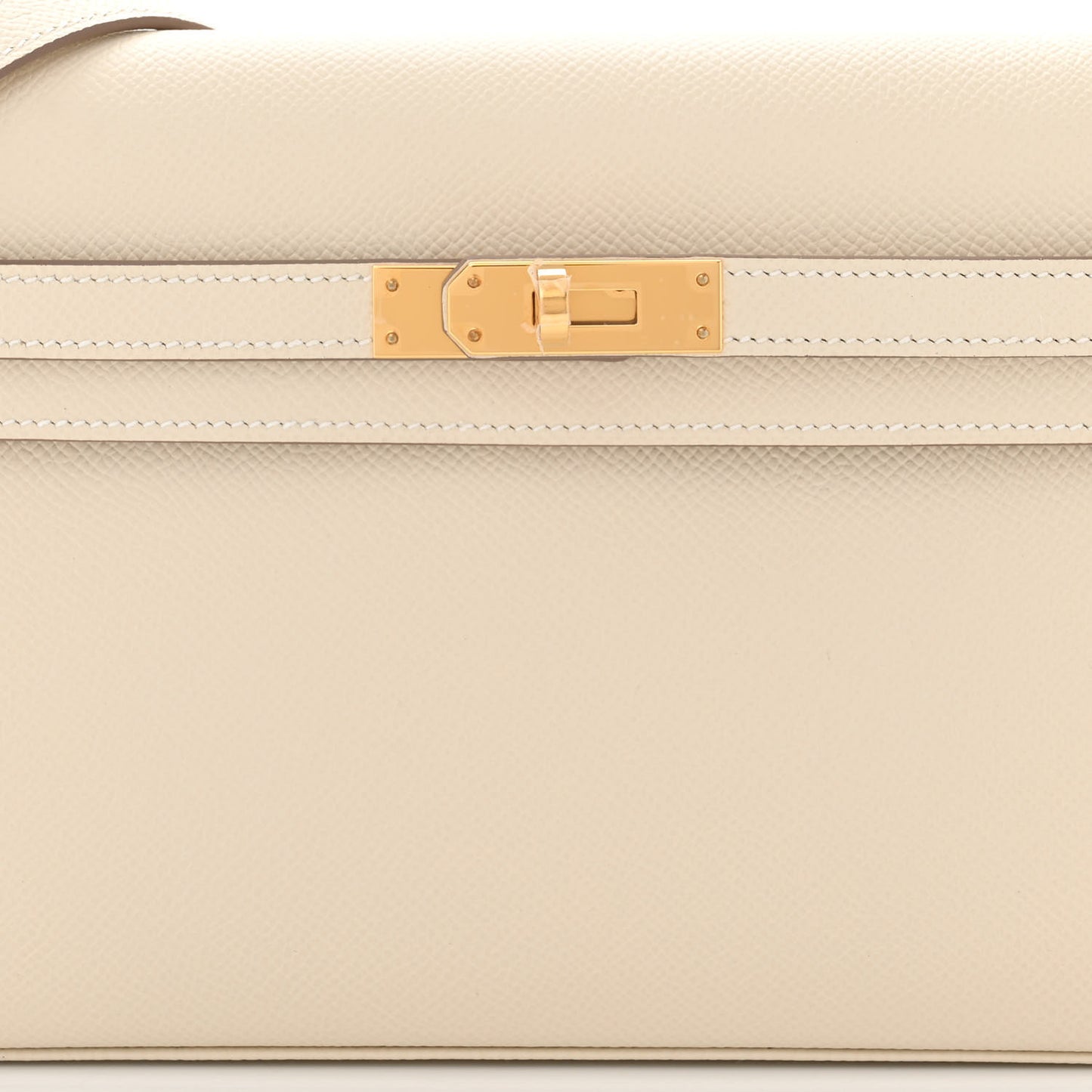 Madame Calfskin Kelly Elan Craie
