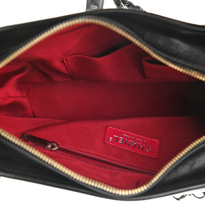Chanel Aged Calfskin Quilted Medium Gabrielle Hobo Black 4 of 9