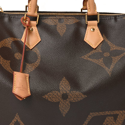 Louis Vuitton Reverse Monogram Giant Speedy Bandouliere 30 8 of 10