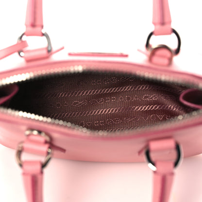 Prada Saffiano Lux Mini Promenade Tote Petalo 5 of 9