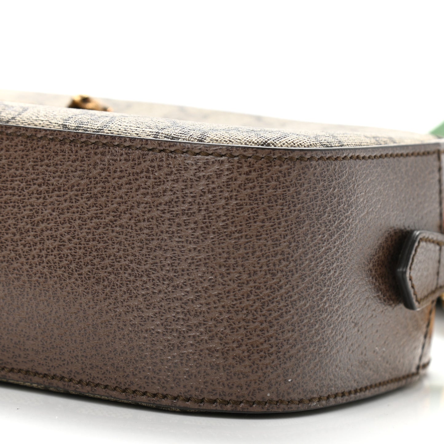 GG Supreme Monogram Web Neo Vintage Shoulder Bag Beige New Acero Crop