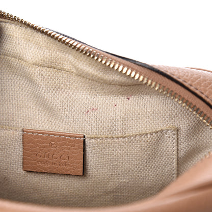 Gucci Pebbled Calfskin Small Soho Disco Bag Rose Beige 9 of 13