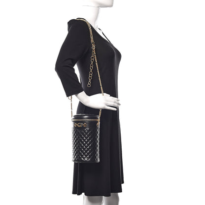 Gucci Calfskin Trapuntata Zumi Belt Bag Black 2 of 14