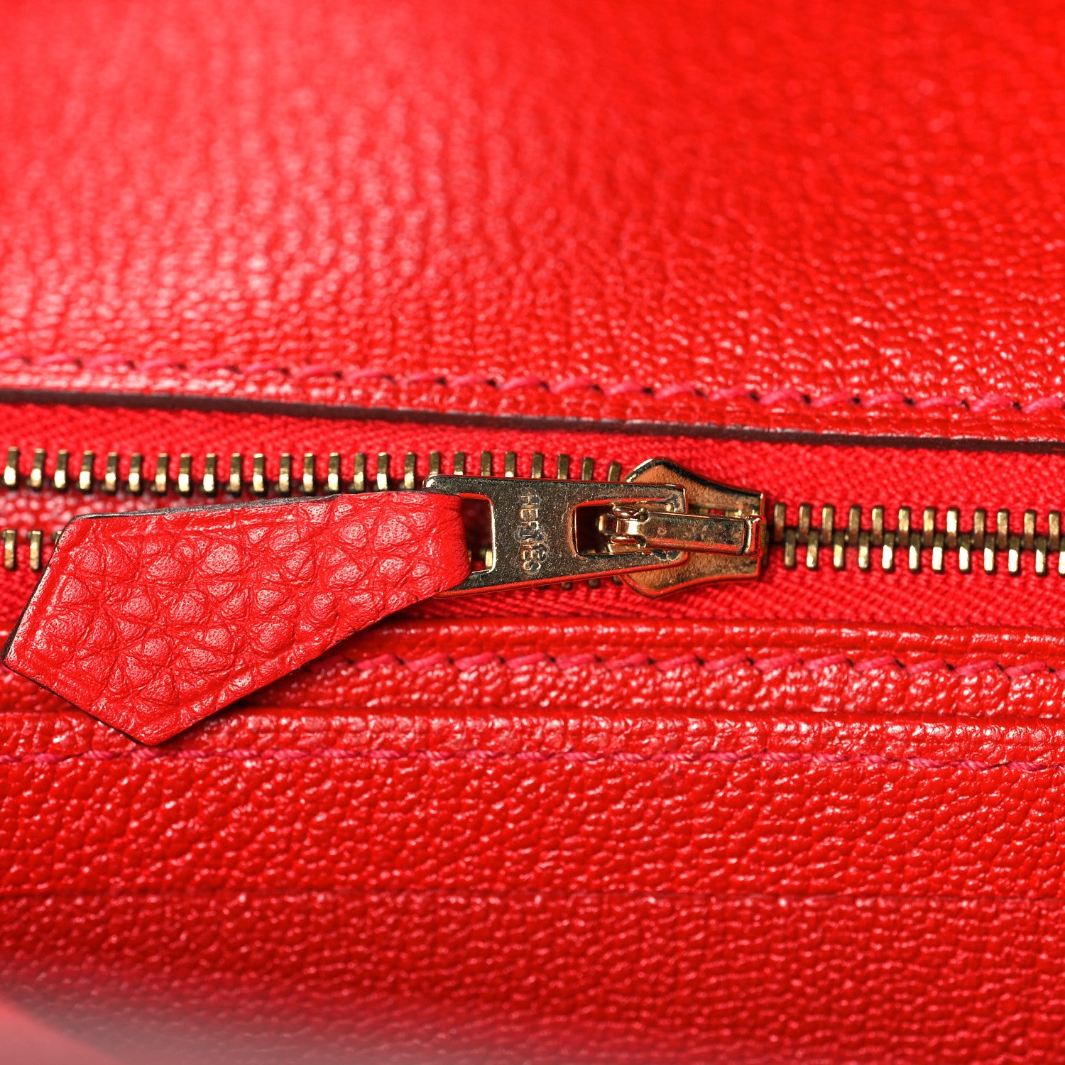 Hermes Togo Birkin 35 Rouge Casaque 19 of 41