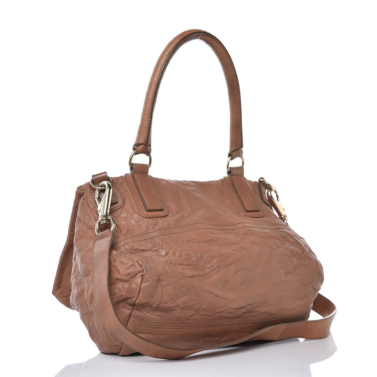 Givenchy Tumbled Sheepskin Medium Pandora Brown 3 of 14