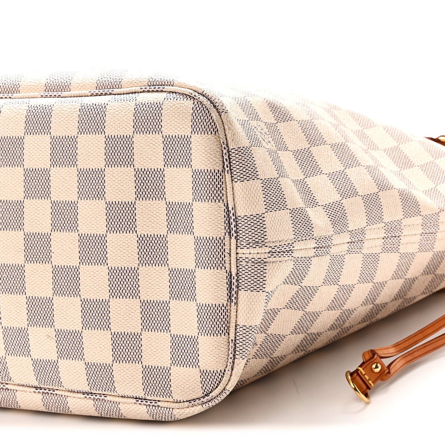 Louis Vuitton Damier Azur Neo Neverfull MM Rose Ballerine 12 of 13