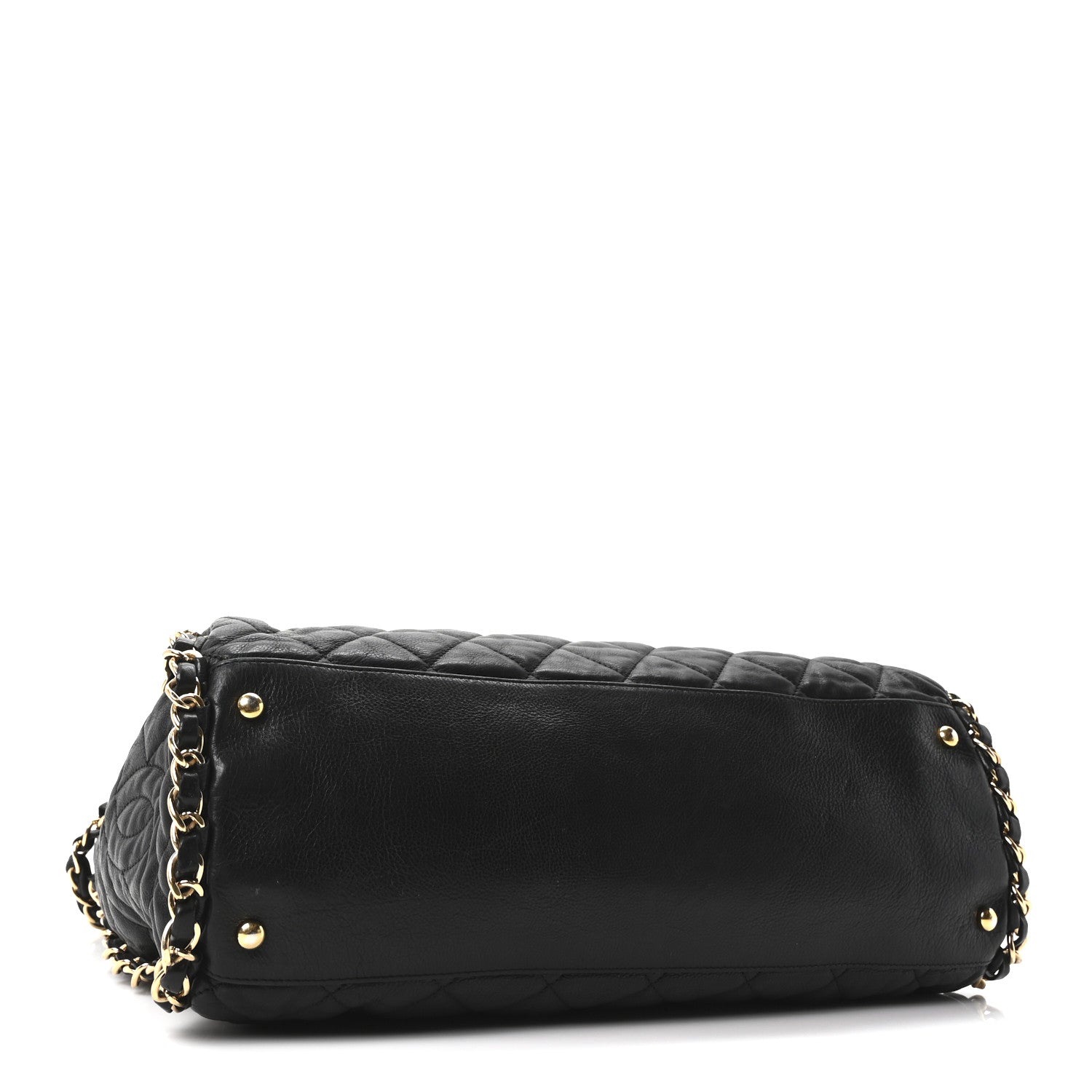 Chanel Calfskin Quilted Large Chain Me Hobo Black 3 of 8