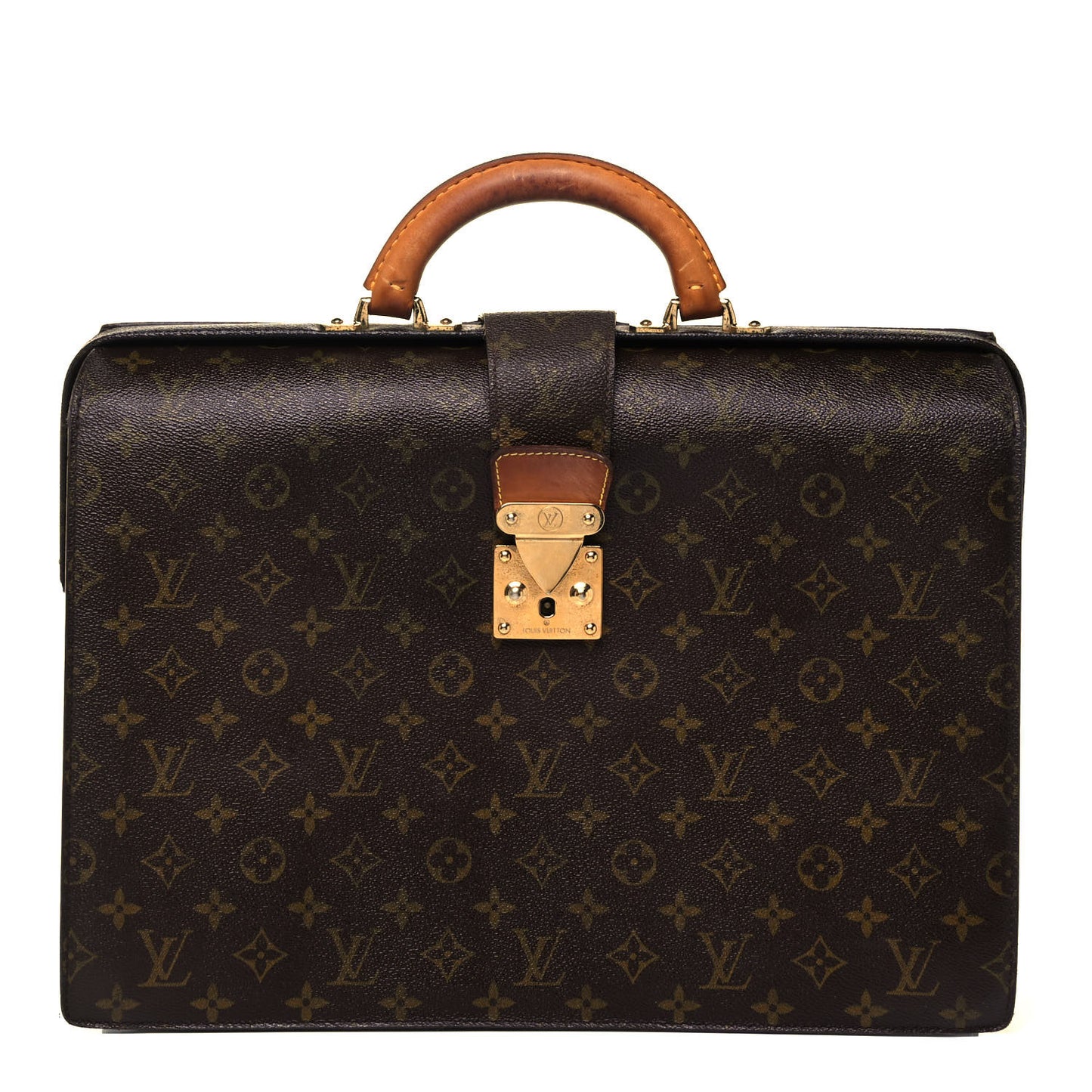 Monogram Serviette Fermoir NM Briefcase