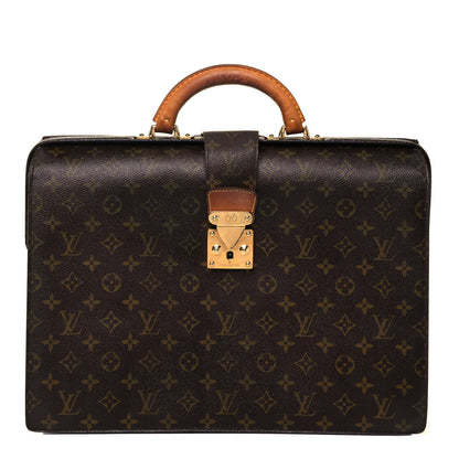 Louis Vuitton Monogram Serviette Fermoir NM Briefcase 1 of 12