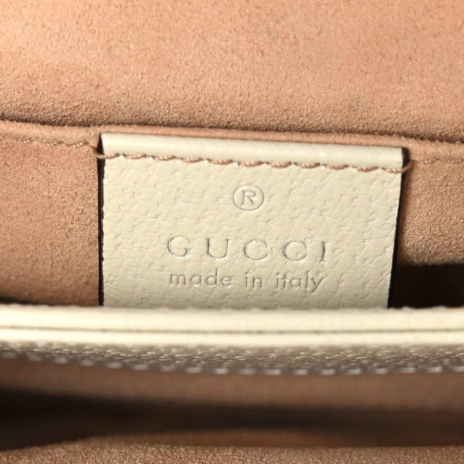 Gucci GG Supreme Monogram Flora Web Small Ophidia Chain Shoulder Bag White 7 of 10