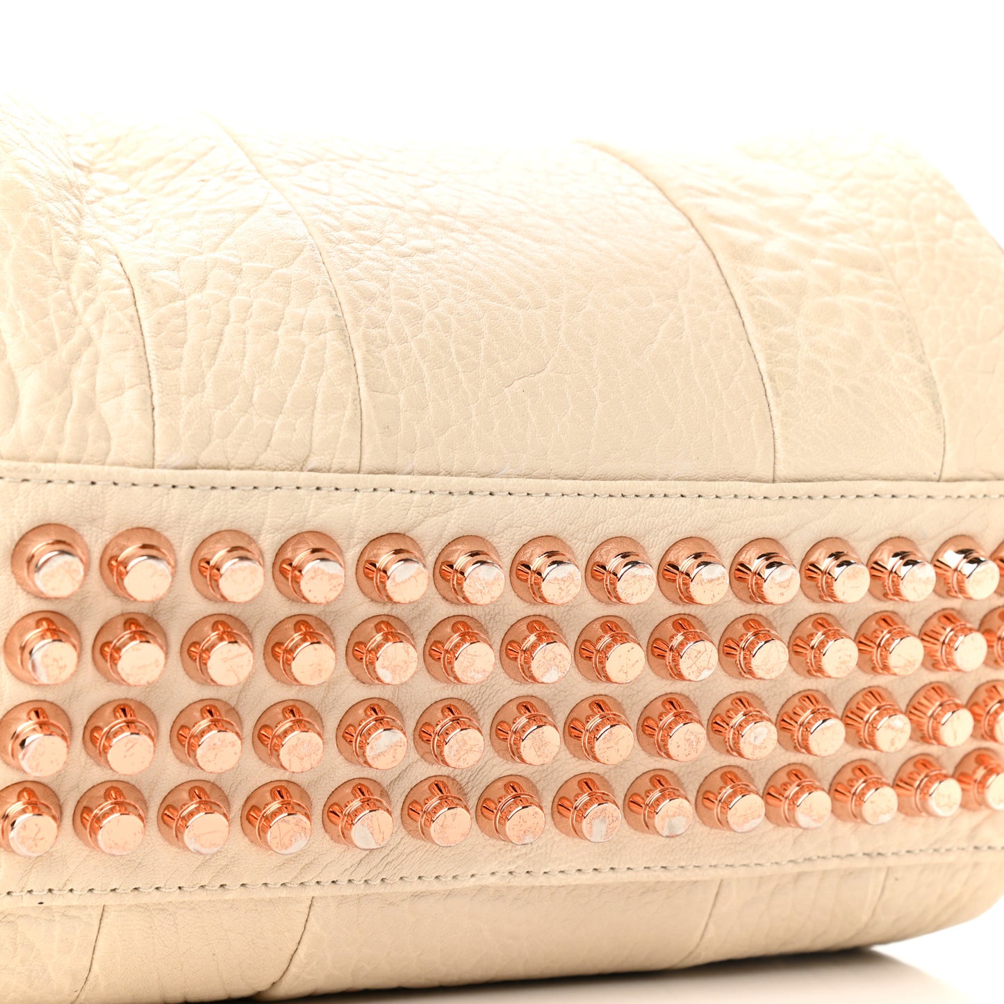 Pebbled Lambskin Rockie Dune Rose Gold Hardware