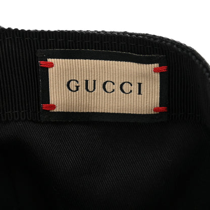 Gucci Monogram Web Baseball Hat XS Black 8 of 9