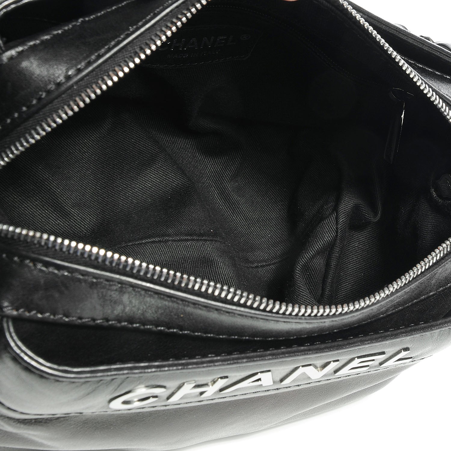 Chanel Lambskin Rock and Chic Shoulder Bag Black 6 of 8