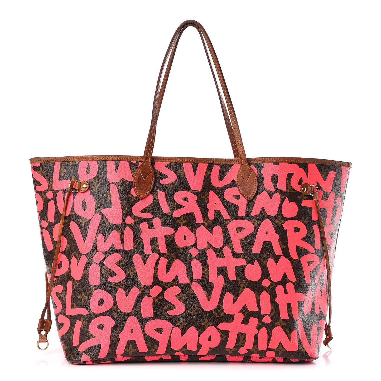 Monogram Graffiti Neverfull GM Fuchsia
