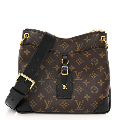 Louis Vuitton Monogram Odeon PM Black 1 of 9