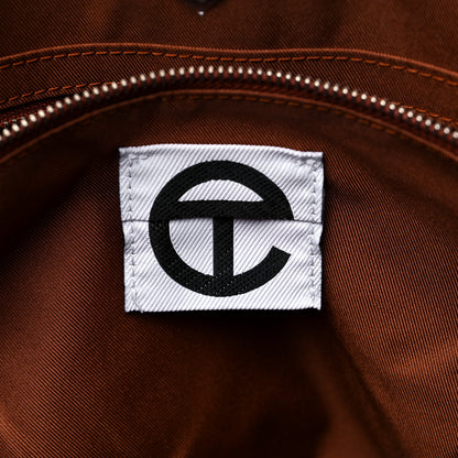 Telfar Vegan Leather Large Shopping Bag Tan 6 of 9