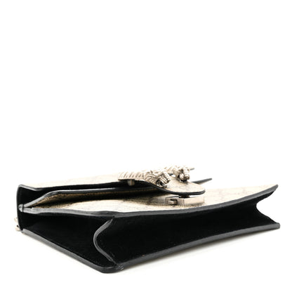 Gucci GG Supreme Monogram Mini Dionysus Shoulder Bag Black 4 of 13