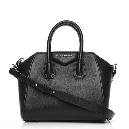 Givenchy Sugar Goatskin Mini Antigona Black 1 of 9