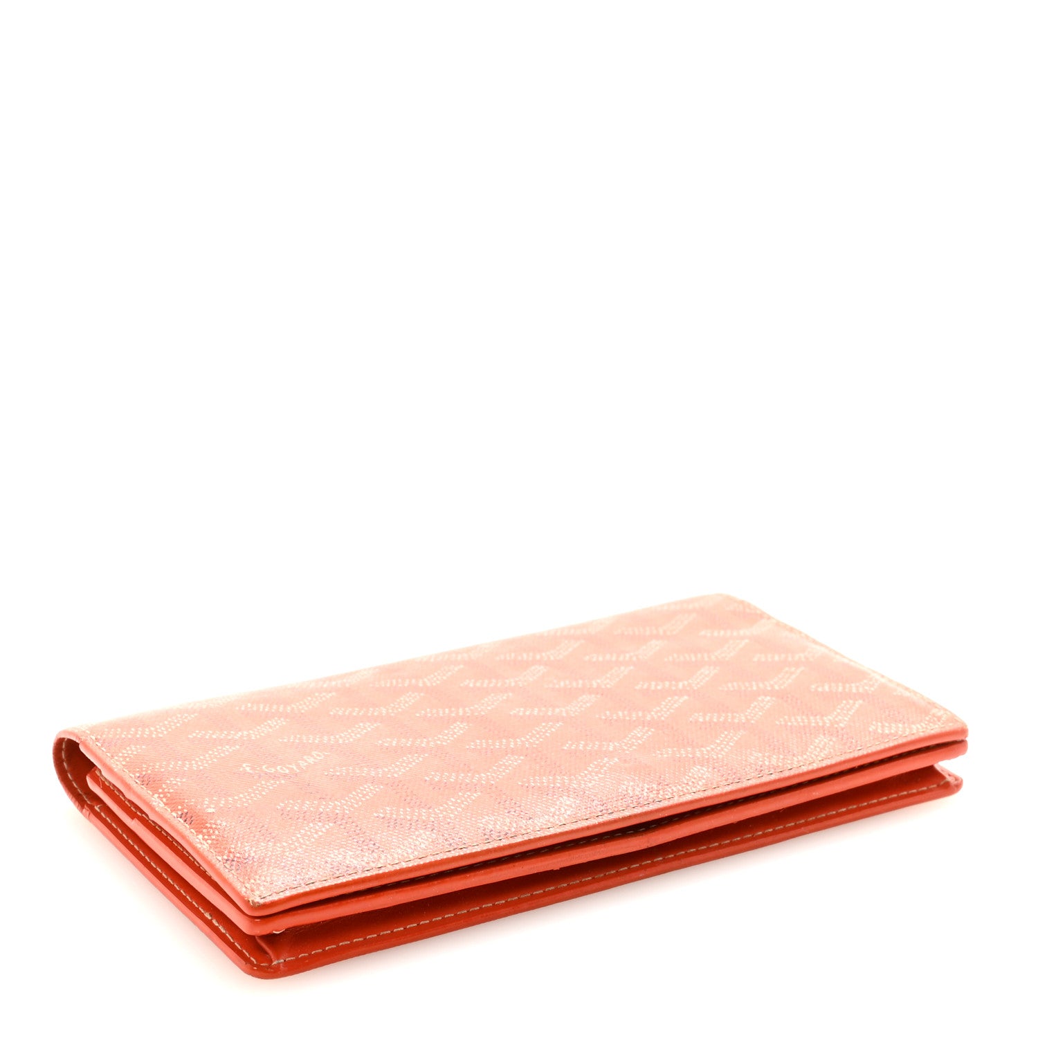 Goyard Goyardine Richelieu Wallet Orange 4 of 6