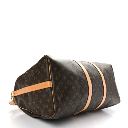 Louis Vuitton Monogram Keepall Bandouliere 55 3 of 11