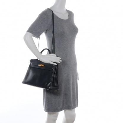 Hermes Barenia Kelly 32 Retourne Black 2 of 10