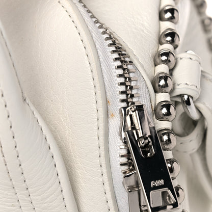 Alexander Wang Calfskin Studded Mini Rockie White Rodium Hardware 14 of 16