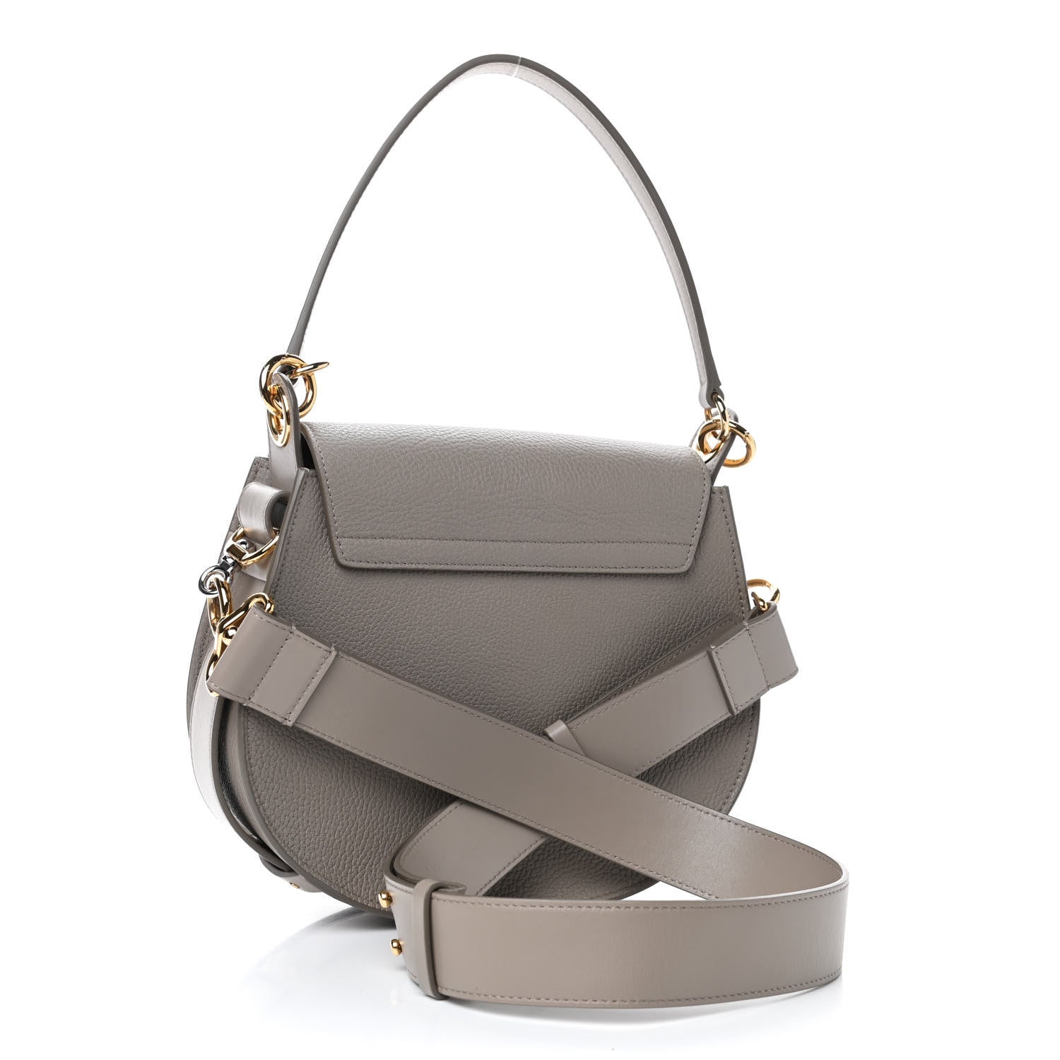 Chloe Calfskin Large Tess Bag Motty Grey 2 of 4