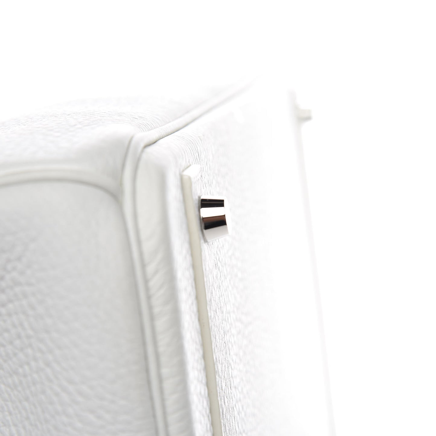 Taurillon Clemence Birkin 40 White